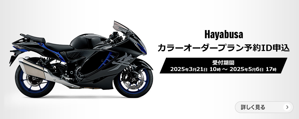 Hayabusa カラーオーダープラン